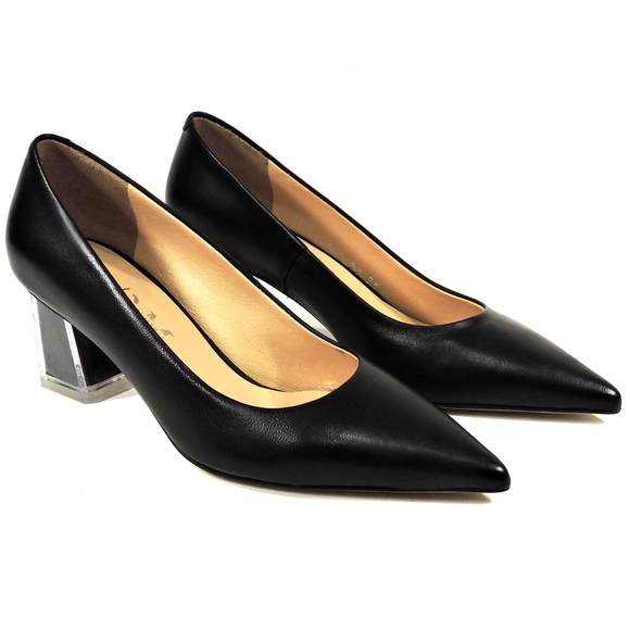 WOMEN'S LEATHER FASHION PAMPS - Picture 3 of 8